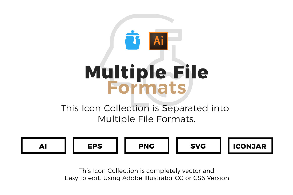 260 Business Line Icons Collection, an Outline Icon by Just Icon (Photo 3 of 6)