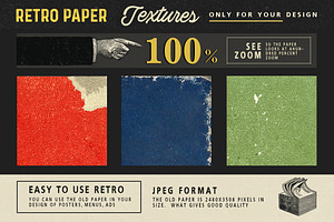 Retro Paper Textures