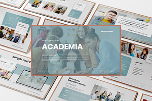 Academia Education Presentation Temp, a Presentation Template by Analogous Temp