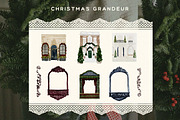 Classic Christmas Watercolor & Cards, an Object Graphic by Laras Wonderland (Thumbnail 7 of 12)