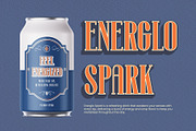 Geomore 3D, a Serif Font by Craft Supply Co. (Thumbnail 5 of 8)