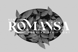 Romansa Serif Font