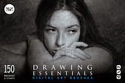 Drawing Essentials Digital Brushes, a Brush Add-On by Mike Nash Illustration (Thumbnail 1 of 5)