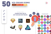 50 Ice-Cream Icons, an Icon by Dighital (Thumbnail 9 of 10)