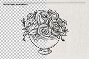 Wedding Sketch Set PNG, a Decorative Illustration by LOKSKIH (Thumbnail 2 of 9)