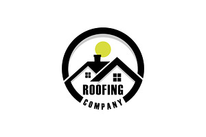 Home Roof Construction Company Logo, a Branding & Logo Template by Atlantis X Nurman Arbai