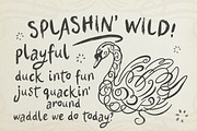 Whimsical Handwritten serif Fonts, a Handwritten Font by MaxArt Foundry (Thumbnail 7 of 13)