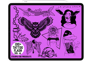 Tattoo Flash Vol. 10 - Stamp Set