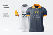 Jersey Mockup, a Shirt Mockup by zpackcreative (Thumbnail 1 of 6)