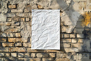 Crumpled Paper Poster Mockup, a Design Template by VetalStock (Thumbnail 4 of 8)