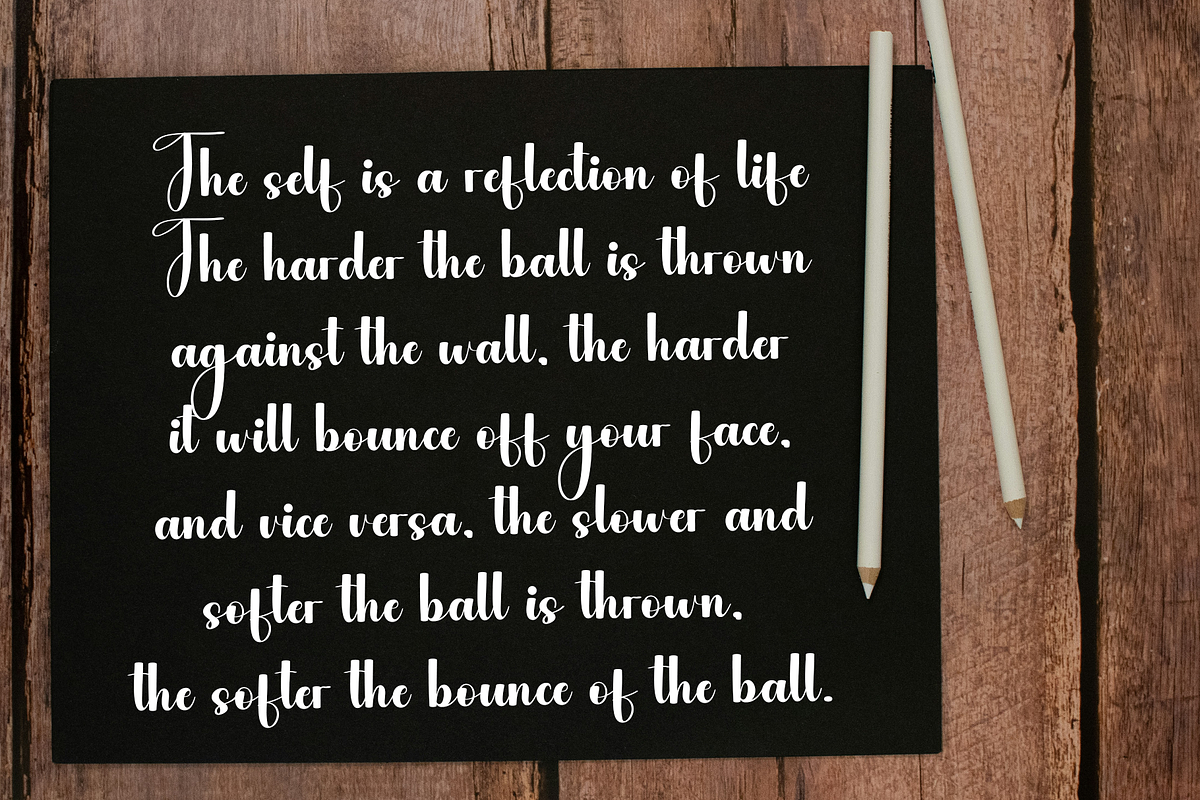 Beauty Roselia, a Handwritten Font by FreshTypeINK (Photo 6 of 7)