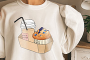 Coffee Morning Hand-drawn PNG Bundle, an Illustration by GlitterCraft (Thumbnail 65 of 101)