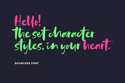 Bounches Font, a Script Font by trustha (Thumbnail 8 of 14)