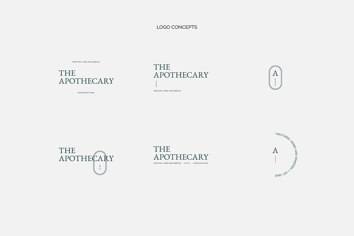 Apothecary Logo Bundle, a Branding & Logo Template by JP | Designs (Photo 7 of 9)