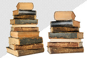 Old books in piles and stacks, an Object Graphic by Fruits+Veggies (Thumbnail 3 of 8)