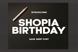 Shopia Birthday