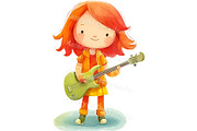 Kids playing musical instruments PNG, an Education Illustration by Bubert Art (Thumbnail 3 of 5)
