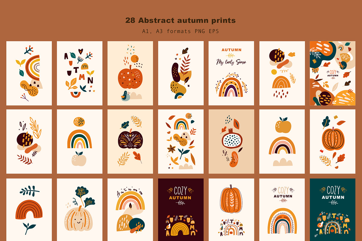 Autumn collection, a Decorative Illustration by MoleskoStudio (Photo 3 of 11)