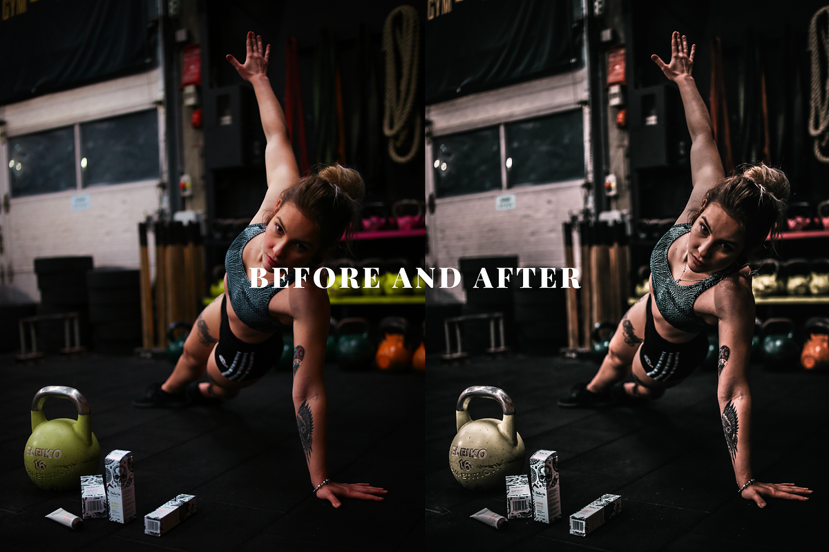 20 Gym & Fitness Lightroom Presets, a Preset Add-On by Oak Digital Studios (Photo 4 of 9)