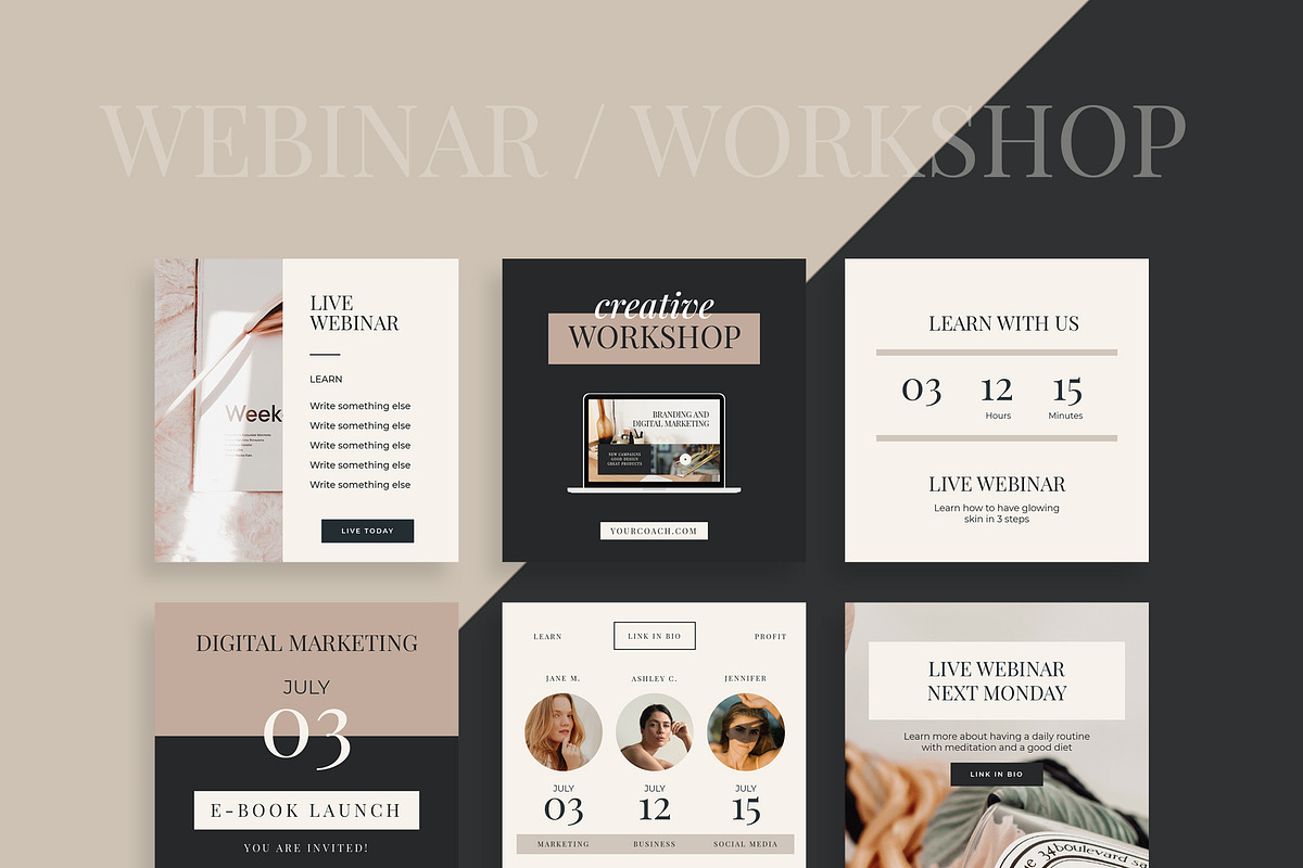 Instagram Creator Coach Influencer, a Social Media Template by Design District (Photo 22 of 33)
