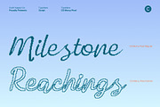 CS Mercy Pixel, a Script Font by Craft Supply Co. (Thumbnail 6 of 8)