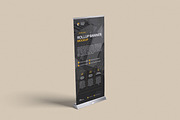 Roll Up Banner Mockup, an Advertising Mockup by xavier_studio (Thumbnail 5 of 5)