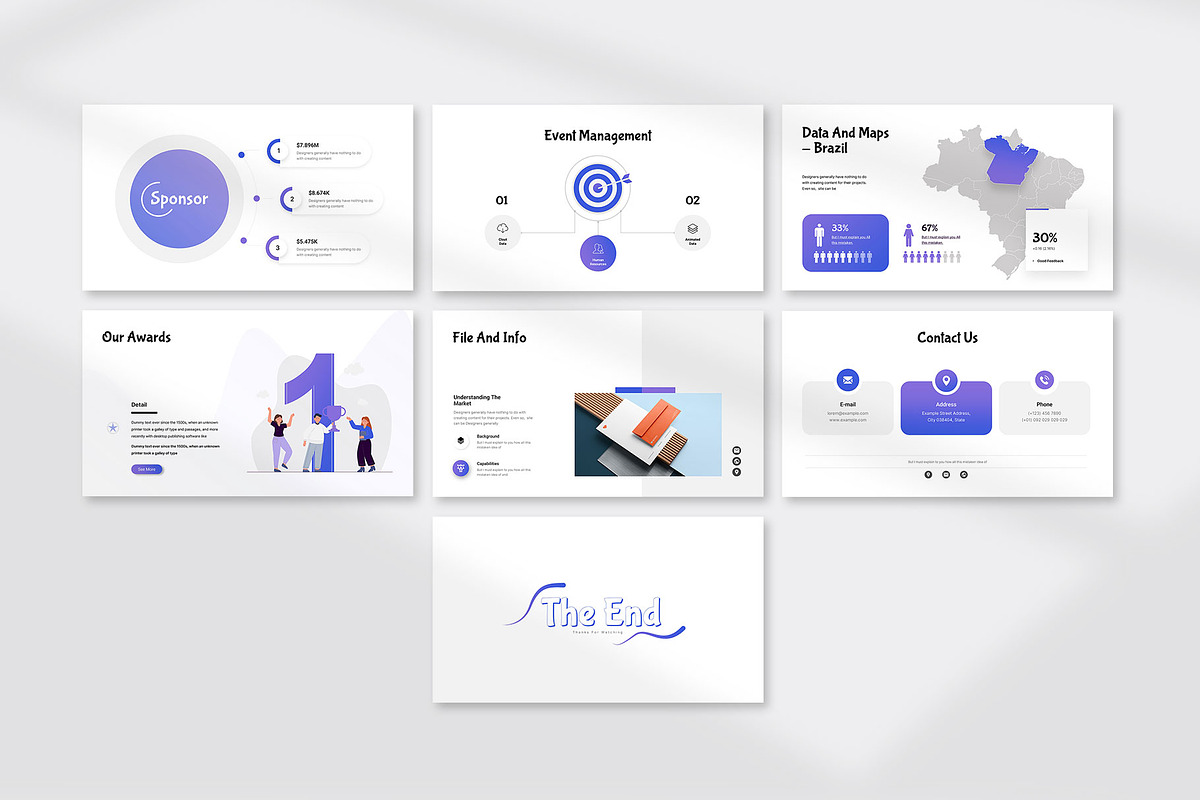 Event Proposal Presentation, a Presentation Template by KreateTribe (Photo 3 of 5)
