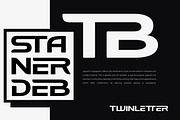 Altroned - Tech Logo Font, a Sans Serif Font by twinstd (Thumbnail 4 of 9)