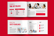 HR Employee Handbook, a Brochure Template by ContestDesign (Thumbnail 5 of 6)