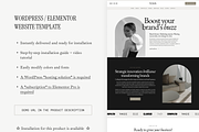 Jada Wordpress Theme, a WordPress Template by The Cherie Studio (Thumbnail 2 of 7)