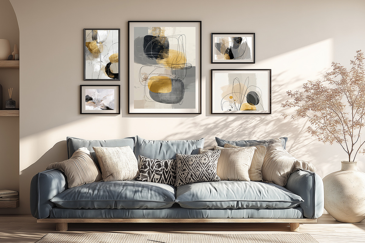 Modern Abstract Art Collection, a Decorative Illustration by Housui Patterns (Photo 11 of 12)