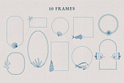 Blue Fishes, a Pattern Graphic by Anatartan Design (Thumbnail 4 of 7)