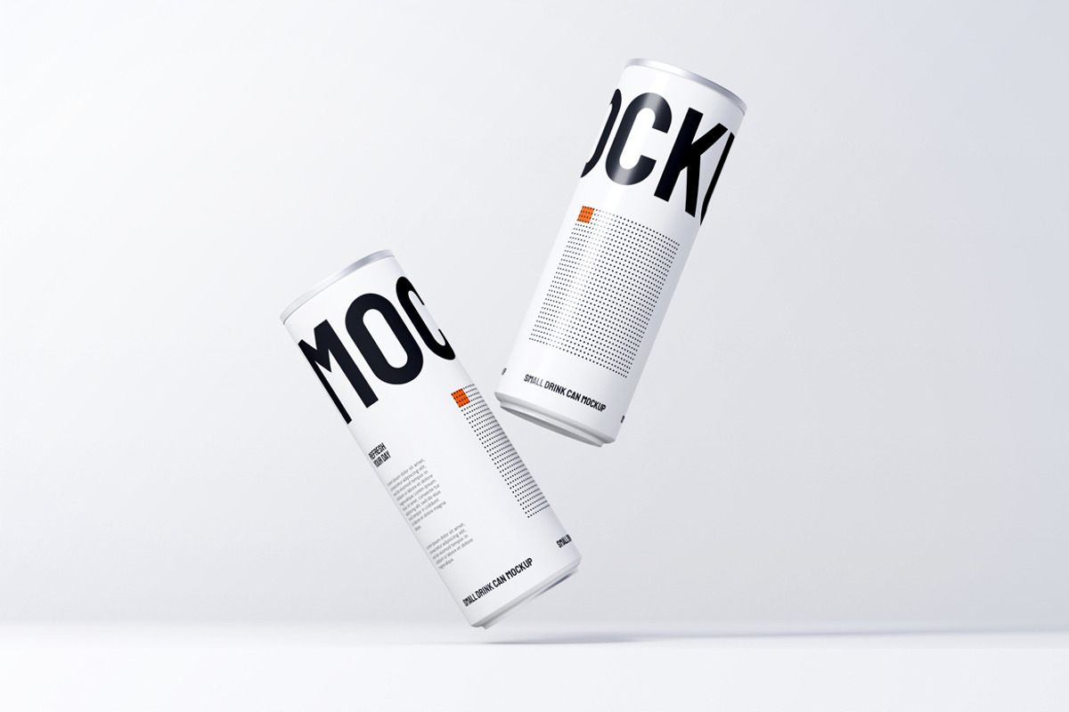 Drink Can Mockup, a Cups & Container Mockup by Rizky Audymas (Photo 5 of 8)