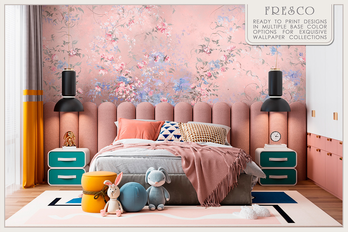 Fresco collection Romantic garden, a Wallpaper Graphic by Natalia0307 (Photo 16 of 17)