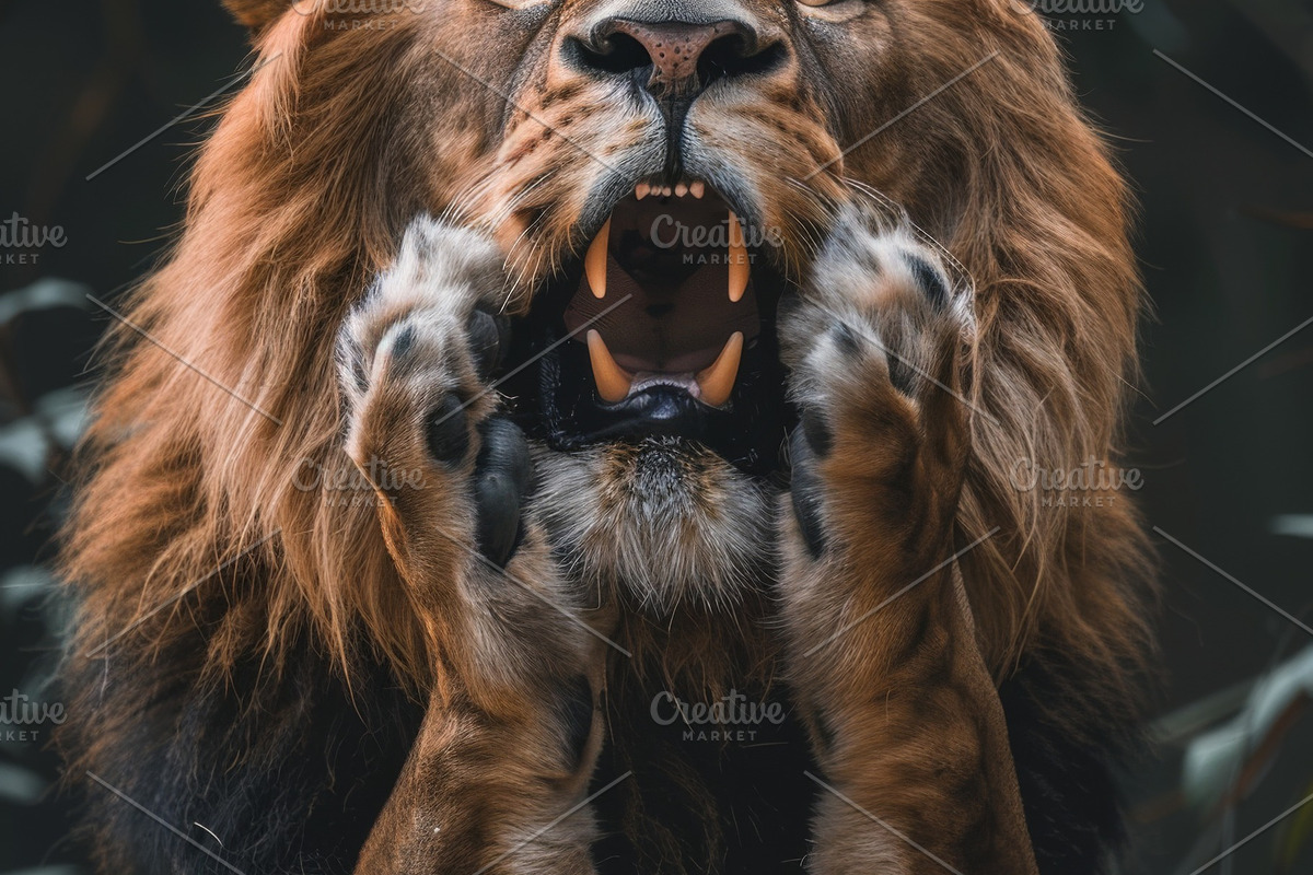 236 surprised animals, an Animal Photo by Handmadefont (Photo 95 of 241)