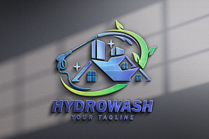 Professional Hydrowash Logo Template