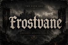 Frostvane — Bold Gothic Blackletter