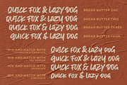 Bread Butter • Mix & Match Font, a Script Font by azetypestudios.com (Thumbnail 2 of 11)