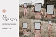Al Fresco Frame Mockup Bundle, a Print Template by Frame Space Studio (Thumbnail 1 of 2)