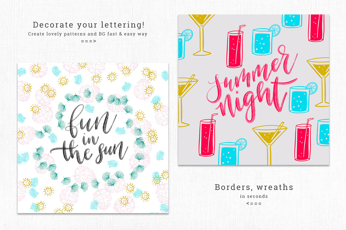 Summer Brush Box for Procreate preview 7