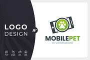 Mobile Pet Logo Template, a Branding & Logo Template by LOGOMAGINE (Thumbnail 1 of 16)