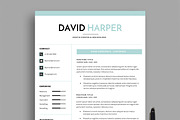 DH Resume (4 Pages), a Resume Template by dkcreatives (Thumbnail 2 of 4)
