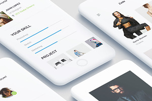 Zade Mobile App UI KIT