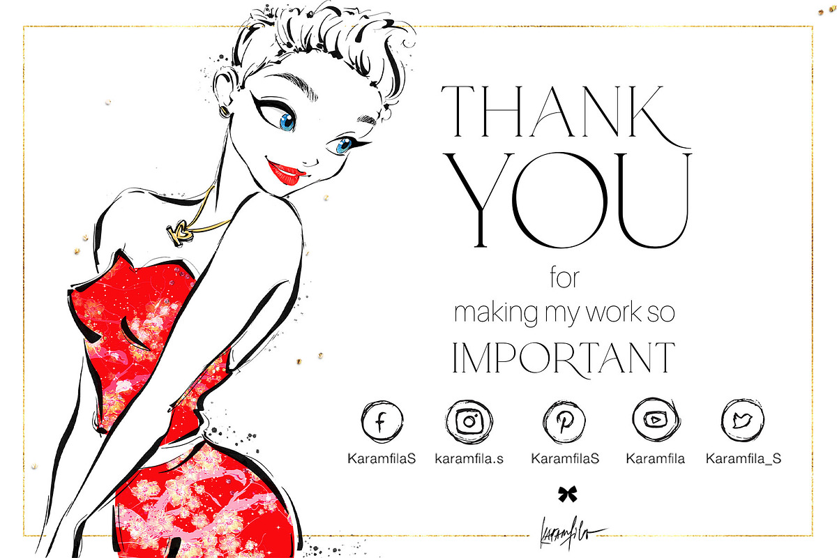 Japanese Kokeshi Dolls Clipart こけし, a Decorative Illustration by KaramfilaS (Photo 8 of 10)