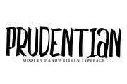 Prudentian, a Handwritten Font by pineungtype (Thumbnail 1 of 5)