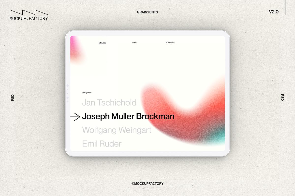 Grainyents V2.0 | Gradient Shapes, an Object Graphic by Mockup.Factory (Photo 2 of 10)