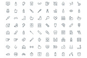 487 Health and Medical Line Icons, an Outline Icon by Vectors Market (Thumbnail 5 of 7)