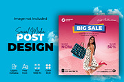 Product Sale Social Media Post, a Social Media Template by designSultan (Thumbnail 4 of 4)
