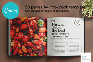 Mexican Recipes Canva Template Squar