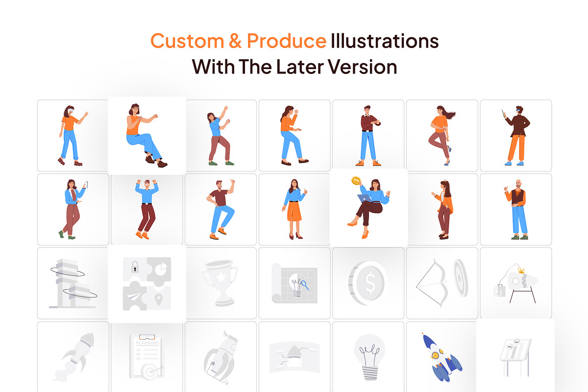 Business Startup Illustration Set, a Finance Illustration by Vectors Market (Photo 4 of 8)